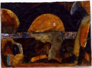 The Edge
Mixed media on Nepalese paper, 48 x 67cm The Edge
Mixed media on Nepalese paper, 48 x 67cm
